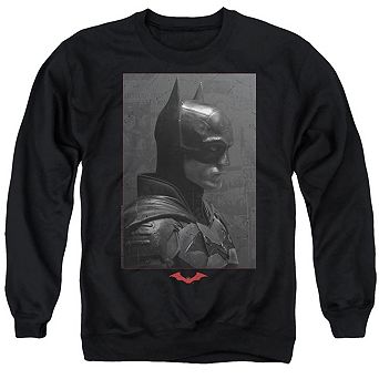The Batman (2022) Worn Portrait Adult Crewneck Sweatshirt