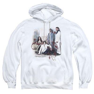 Vampire Diaries Adult Pull Over Hoodie