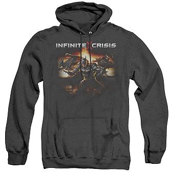 Infinite Crisis Batman Adult Heather Hoodie