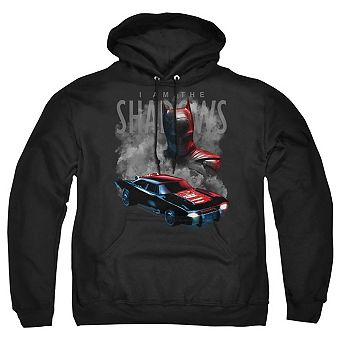 The Batman (2022) Batman And Batmobile Adult Pull Over Hoodie