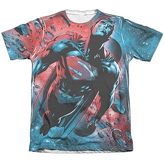 Superman Red Son Adult 5/35 Poly/cotton Short Sleeve T-shirt