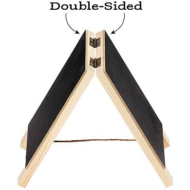 2 Pack Small Chalkboard Easels For Restaurants, Catering, Weddings, 4.5 X 7.5 In