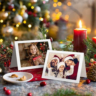 36 Pack Photo Frame Cards With Envelopes For 5 X 7 Inch Photo, White
