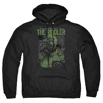 The Batman (2022) Riddler Illustration Adult Pull Over Hoodie