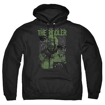 The Batman (2022) Riddler Illustration Adult Pull Over Hoodie