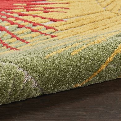 Nourison Aloha Tropical Beach Outdoor Rug