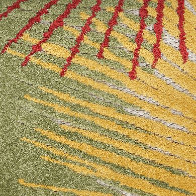 Nourison Aloha Tropical Beach Outdoor Rug