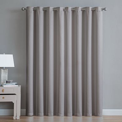 VCNY Home Agnes Solid Blackout 1 Window Curtain Panel