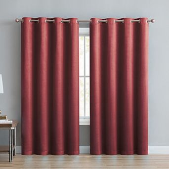 VCNY Home Agnes Solid Blackout 1 Window Curtain Panel