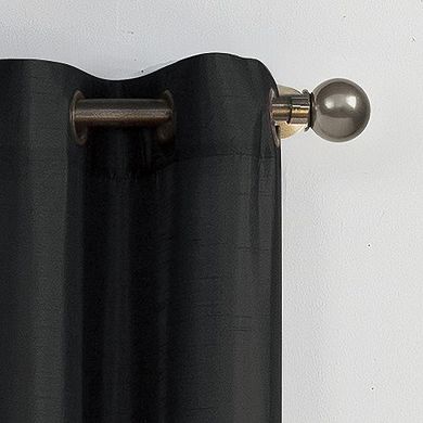 VCNY Home Preston Faux Silk 1 Window Curtain Panel