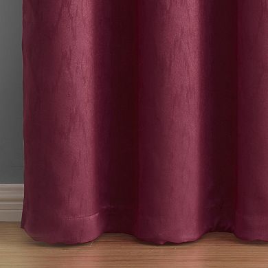 VCNY Home Bree Embossed Grommet Blackout 1 Window Curtain Panel