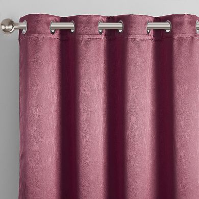 VCNY Home Bree Embossed Grommet Blackout 1 Window Curtain Panel