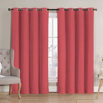 VCNY Home Neil Solid Blackout 1 Window Curtain Panel