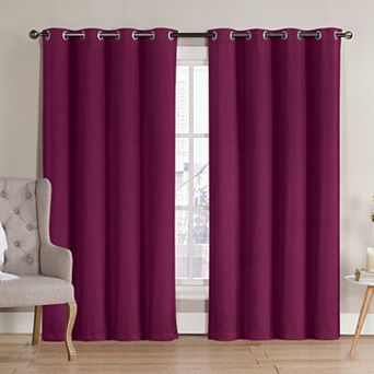VCNY Home Neil Solid Blackout 1 Window Curtain Panel