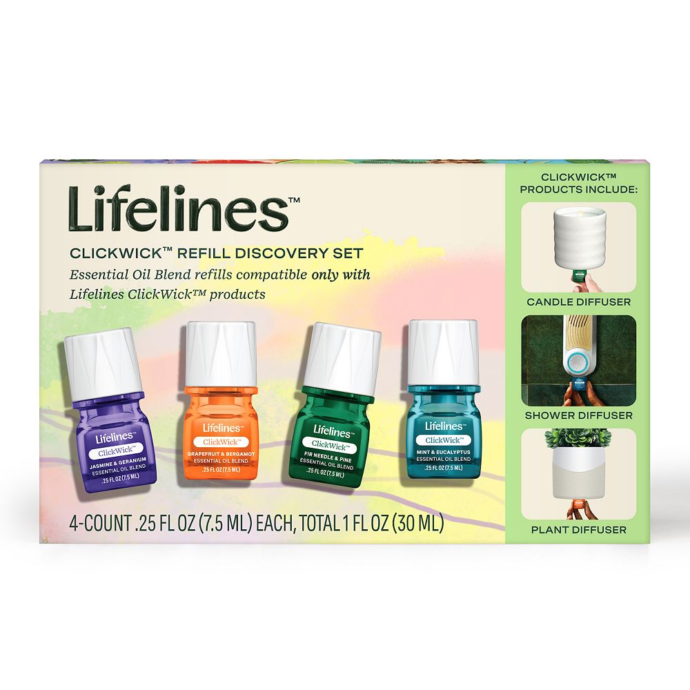 Lifelines Blends ClickWick Refills 4-pc. Discovery Set