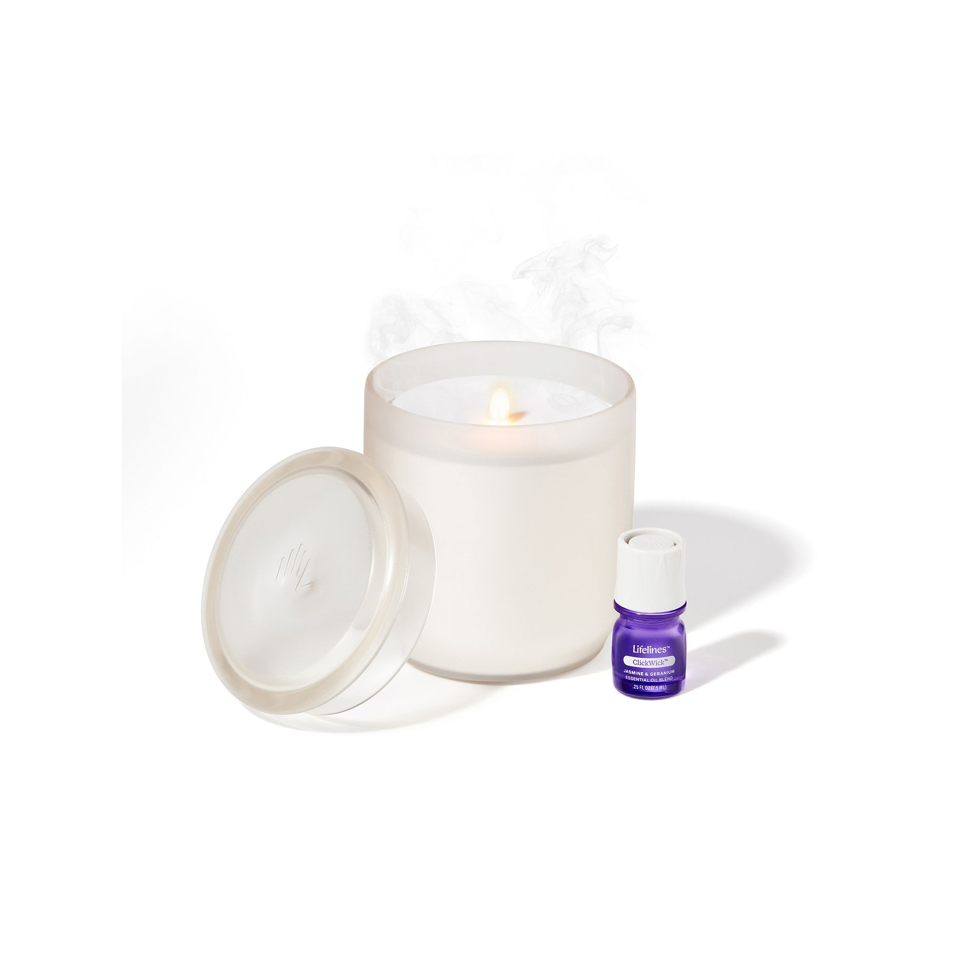 Lifelines Flameless Candle Diffuser, White