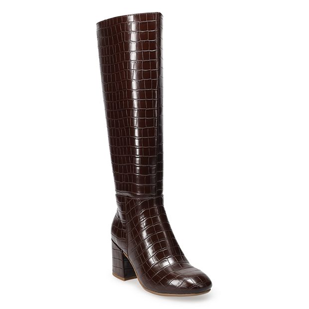 【PORTERNA】Kohen round tall boots SO® Selina Tall Kepler Women's Knee High Boots