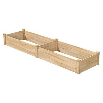 Cedar Wood Raised Garden Bed