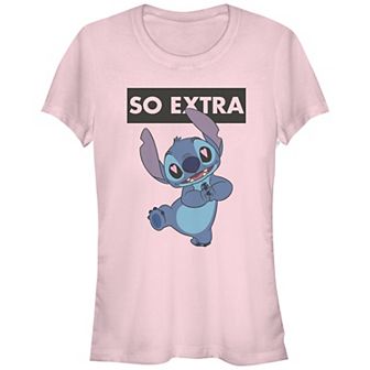 Disney's Lilo & Stitch So Extra Stitch Juniors' Graphic Tee