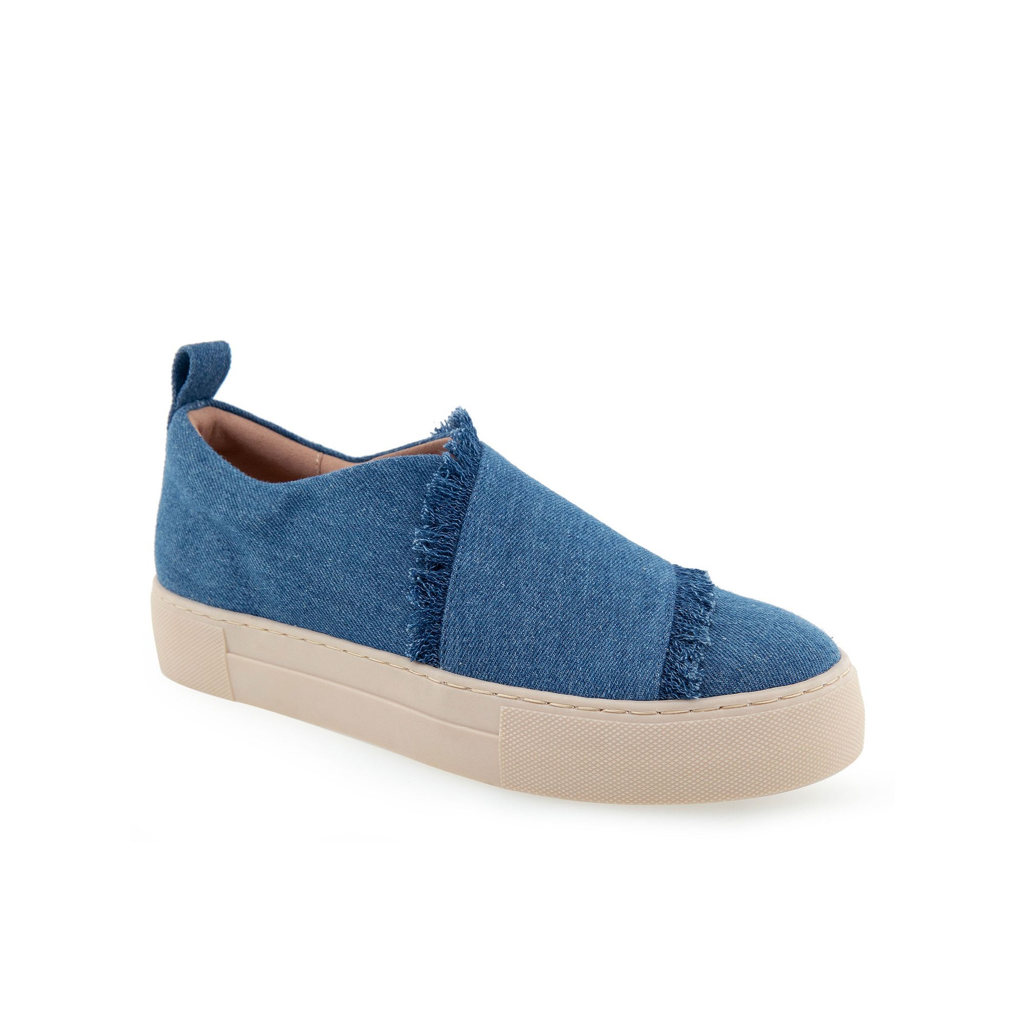 Aerosoles Brighton Womens Casual Sneakers, Size: 8, Medium Blue Blue