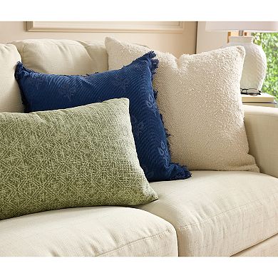 Sonoma Goods For Life® Green Diamond Throw Pillow