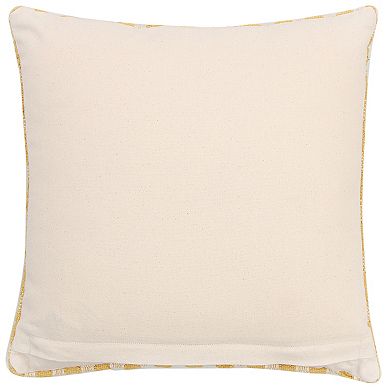 Sonoma Goods For Life® Yellow Woven Throw Pillow