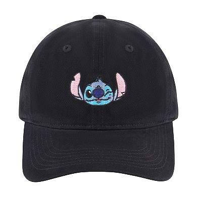 Adult Disney Stitch Winky Face Embroidery Dad Cap