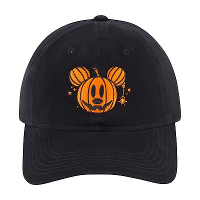 Disney s Mickey Mouse Adult Pumpkin Head With Plaid Underbrim Hat