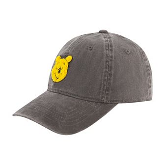 Disney's Winnie The Pooh Adult Head Chenille Patch Dad Cap