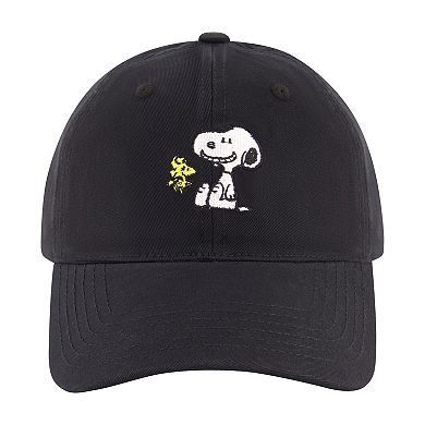 Adult Peanuts Snoopy & Woodstock Dad Cap