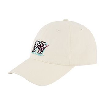 Men's MTV Embroidered Checkered Logo Dad Baseball Cap