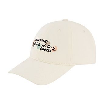Men's Friends I Speak Fluent Friends Quotes Embroidery Dad Cap