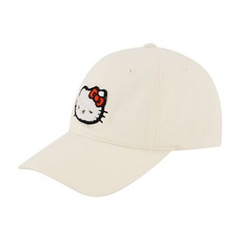 Men's Hello Kitty Chenille Patch Dad Cap