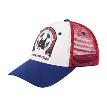 Men's Marvel Falcon And Winter Solider Trucker Baseball Cap