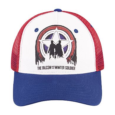 Men's Marvel Falcon And Winter Solider Trucker Baseball Cap