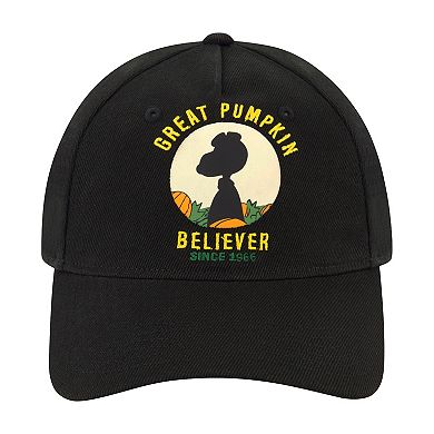 Men's Peanuts Snoopy Great Pumpkin Believer Baseball Cap
