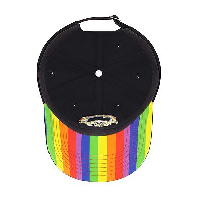 Men's SpongeBob SquarePants Imagination Rainbow Underbrim Print Dad Cap