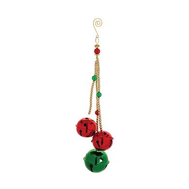 Sleigh Bell Drop Ornament (Set Of 6)