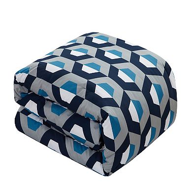 Chic Home Miles Geometric Hexagon Comforter Set