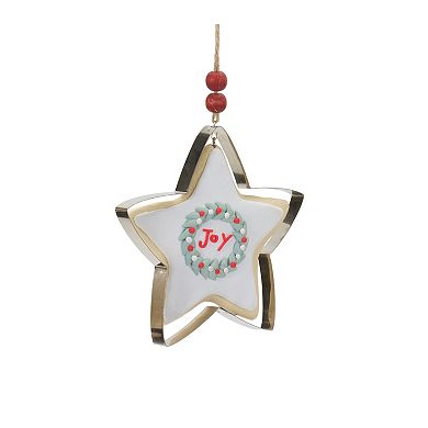 Tree And Star Cookie Cutter Ornament (Set Of 12)