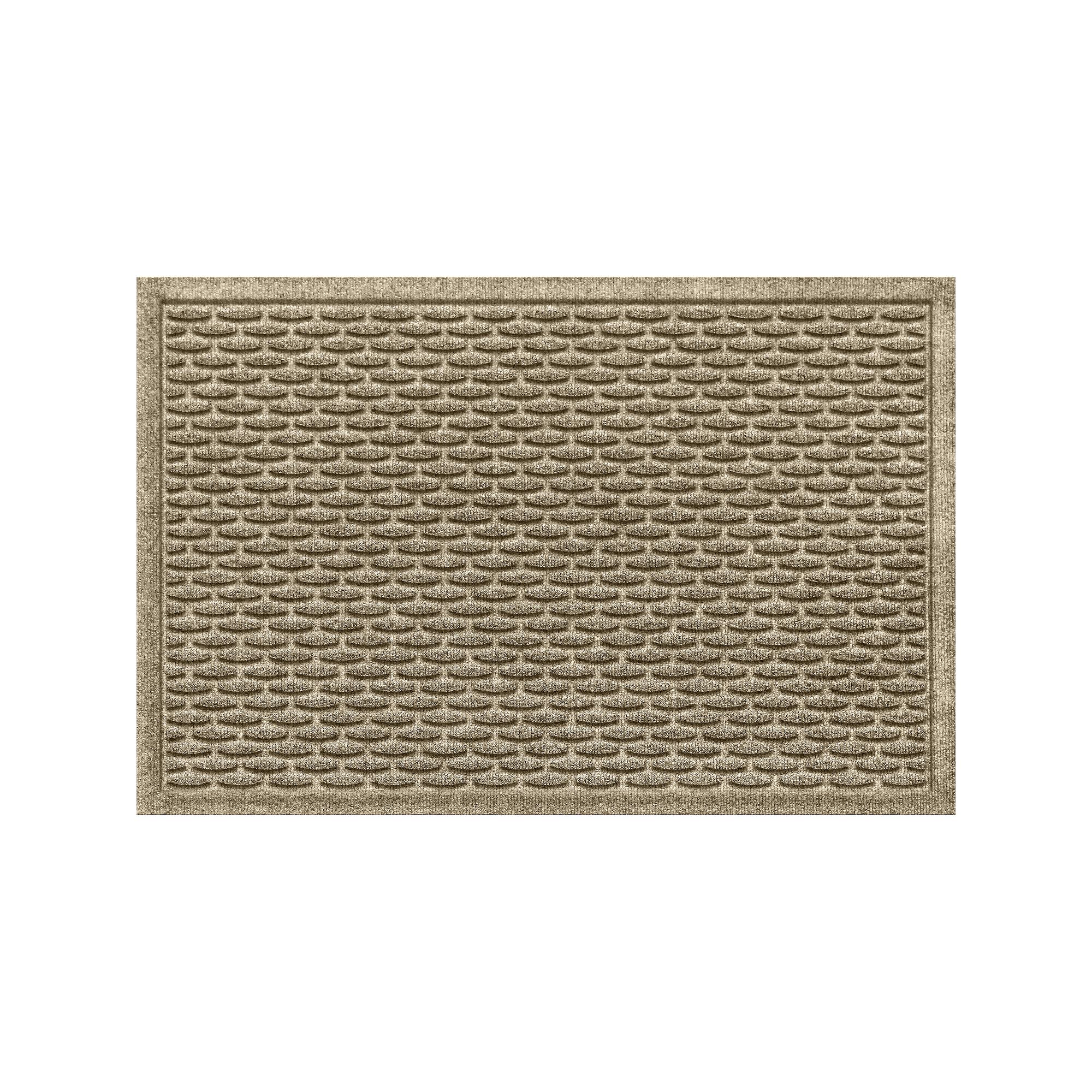 Waterhog Hampton 23 x 35 Indoor / Outdoor Doormat Rug, Camel