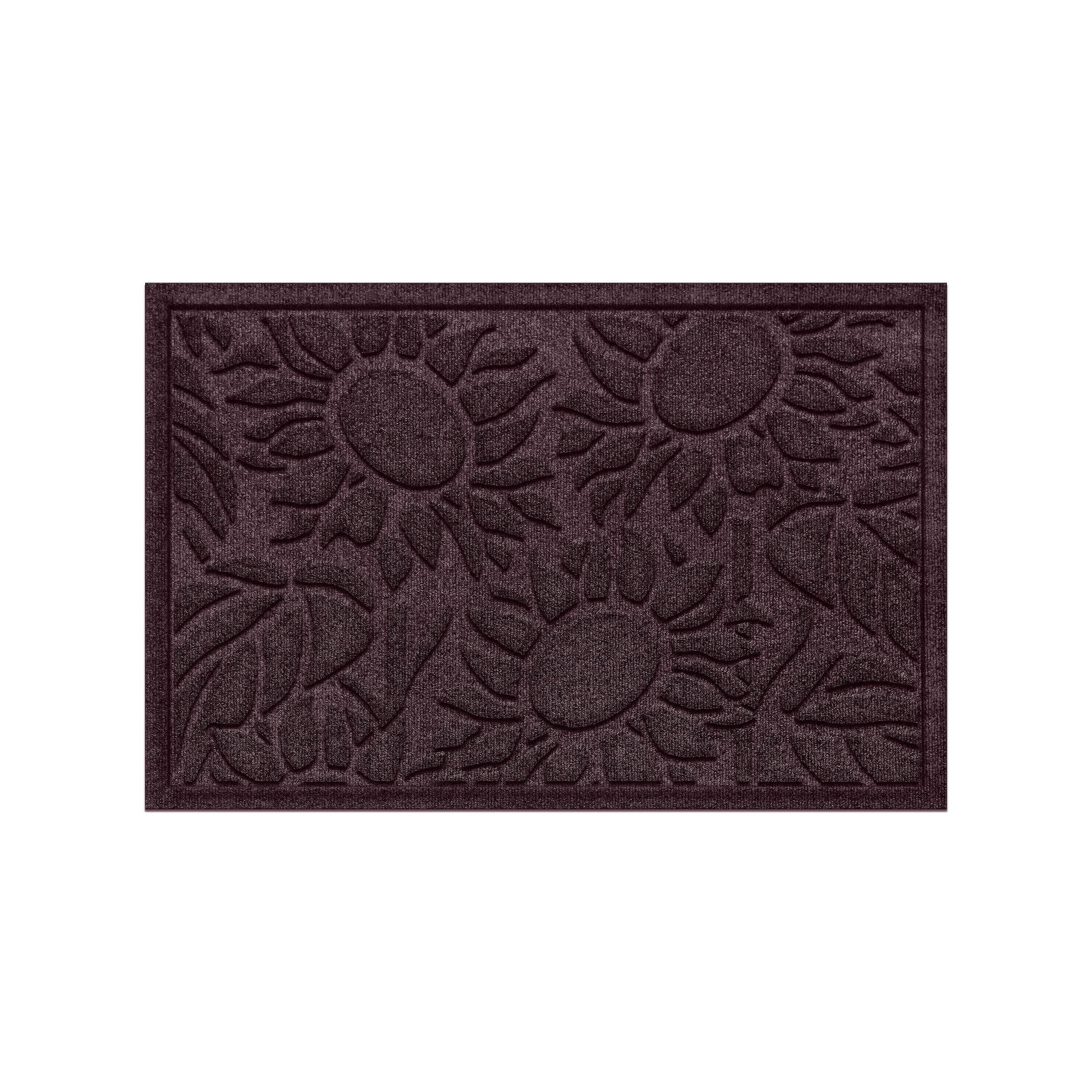 Waterhog Sunshine Day 23 x 35 Indoor / Outdoor Doormat Rug, Red