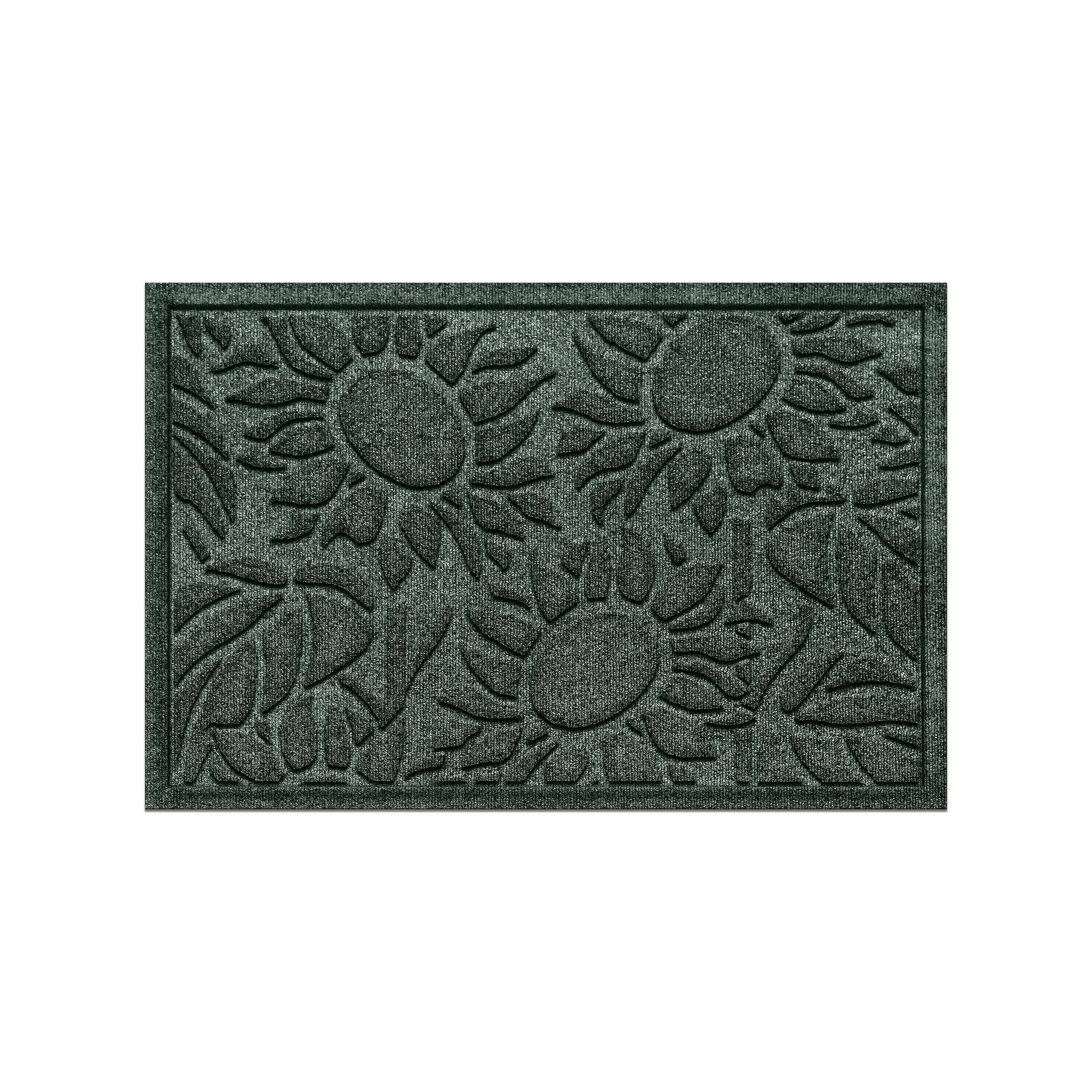 Waterhog Sunshine Day 23 x 35 Indoor / Outdoor Doormat Rug, Green