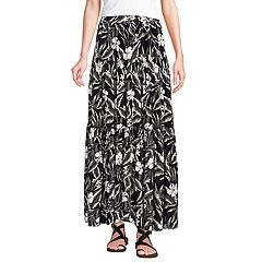 Long black skirt kohls best sale