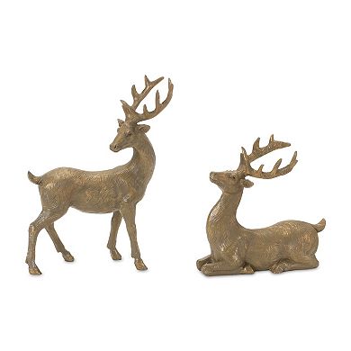 Mini Deer Figurine (Set Of 6)