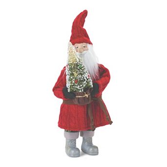 Standing Santa Decor 15"h