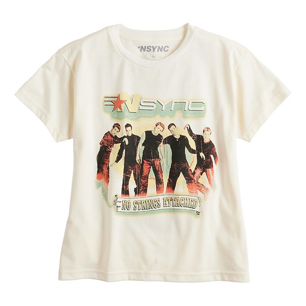 Girls 7 16 NSYNC No Strings Attached Tour Short Sleeve Graphic Tee
