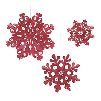 Paper Snowflake Ornament (set Of 6)