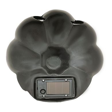 Celebrate Together™ Halloween Medium Black Pumpkin Solar Lantern