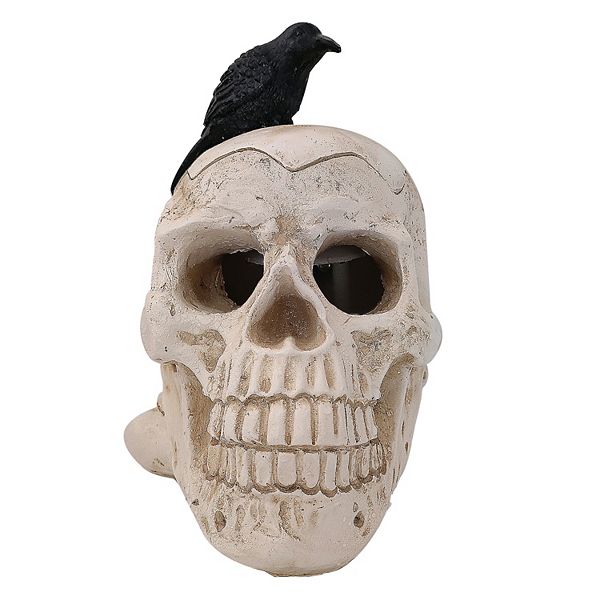 Celebrate Together™ Halloween LED Smoking Skull Table Decor - Multi